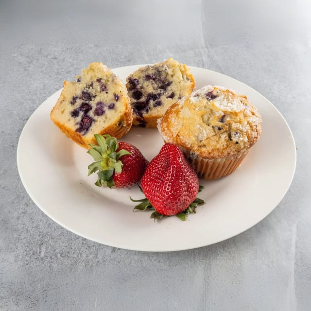 Blueberry Muffins.