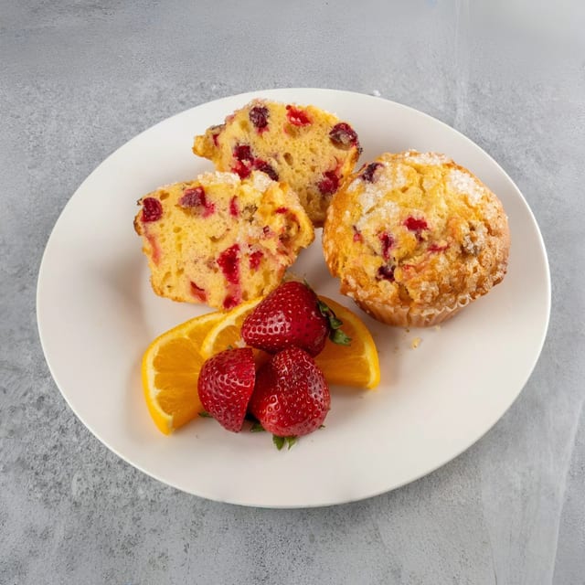 Cranberry Muffins.