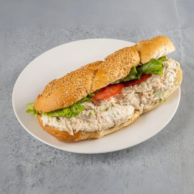 Lambert's Famous Chicken Salad Sandwich.