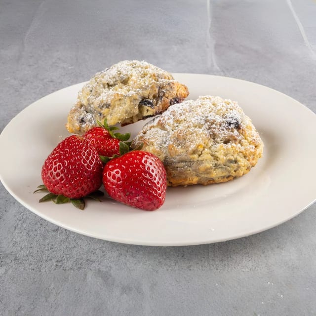 Blueberry Scones.