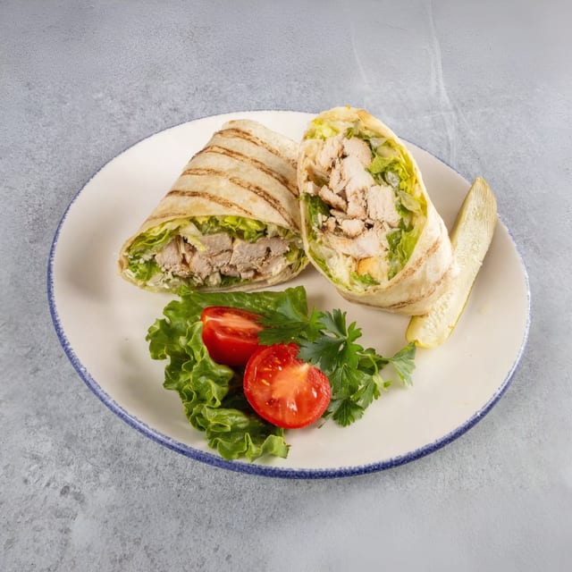 Chicken Caesar Wrap.